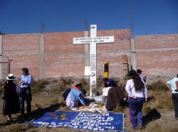 Interpretación con equipos portátiles en la sierra, Ayacucho